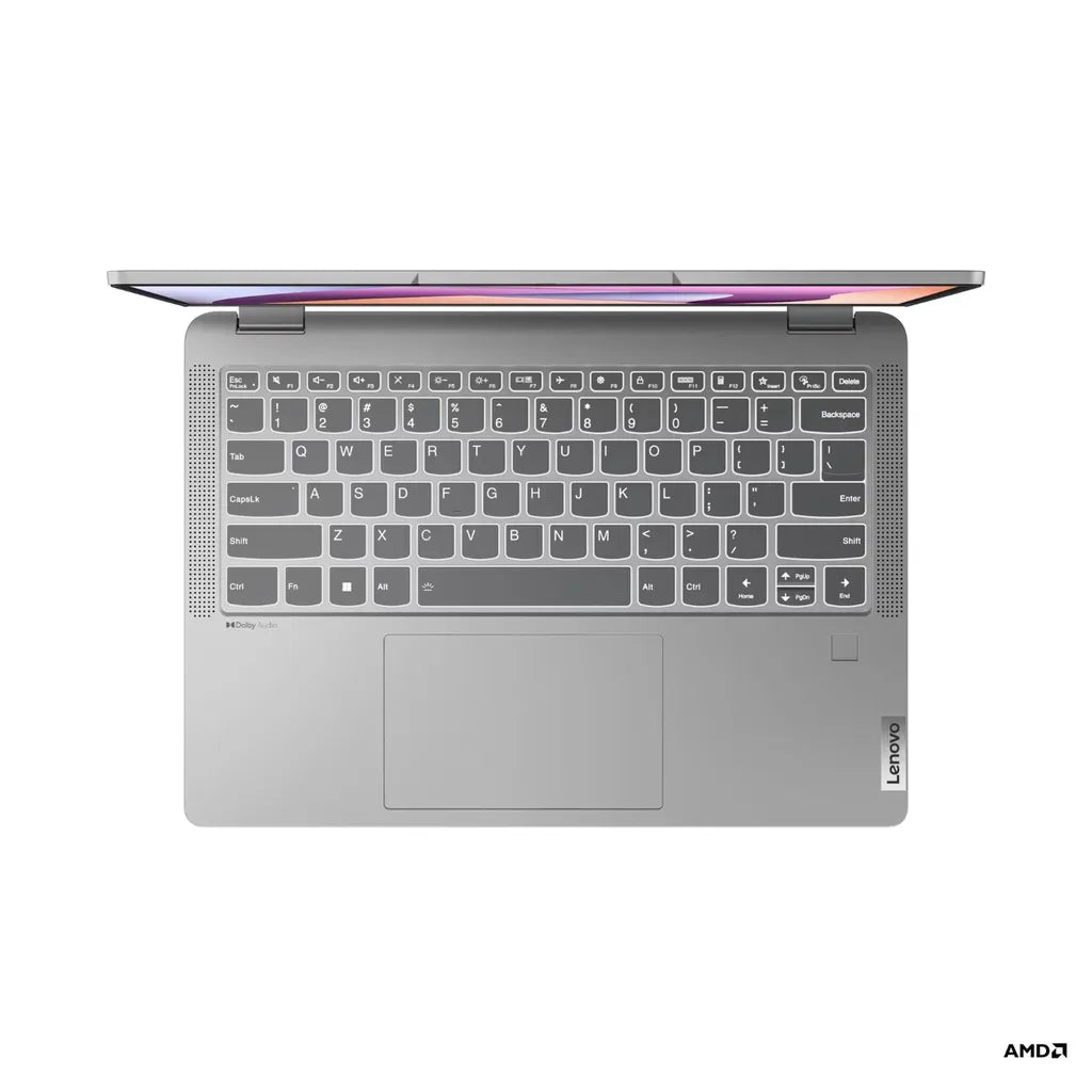 Lenovo IdeaPad Flex 5 Gen 8 - 14.0" WUXGA Multi-Touch / AMD Ryzen 5 / 8GB / 512GB (NVMe M.2 SSD) / Win 11 Home / 1YW / Arabic/English / Arctic Grey - Laptop
