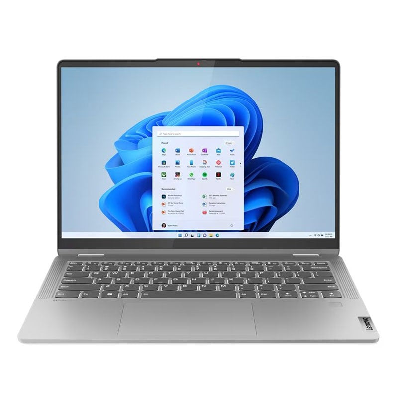 Lenovo IdeaPad Flex 5 Gen 8 - 14.0" WUXGA Multi-Touch / AMD Ryzen 7 7730U / 16GB / 1TB (NVMe M.2 SSD) / Win 11 Home / 1YW / Arabic/English / Arctic Grey - Laptop