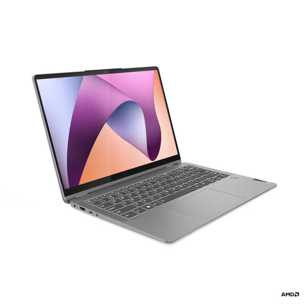 Lenovo IdeaPad Flex 5 Gen 8 - 14.0" WUXGA Multi-Touch / AMD Ryzen 7 7730U / 16GB / 1TB (NVMe M.2 SSD) / Win 11 Home / 1YW / Arabic/English / Arctic Grey - Laptop