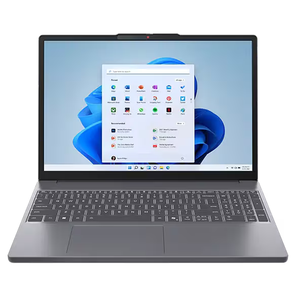 Lenovo IdeaPad Slim 3 Gen 10 - 15.3" WUXGA / i5 / 8GB / 512GB (NVMe M.2 SSD) / DOS (Without OS) / 1YW / Eng/Arb / Luna Grey - Laptop