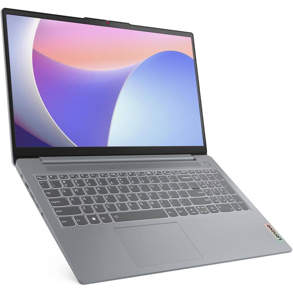Lenovo IdeaPad Slim 3 Gen 8 - 15.6" FHD / i3-1315U / 8GB / 256GB (NVMe M.2 SSD) / DOS (Without OS) / 1YW / English/Arabic / Arctic Grey - Laptop