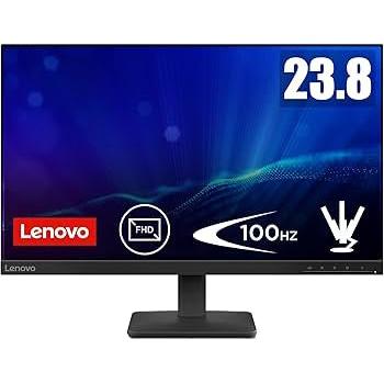 Lenovo L24-4e 23.8" FHD IPS Monitor VGA HDMI Black