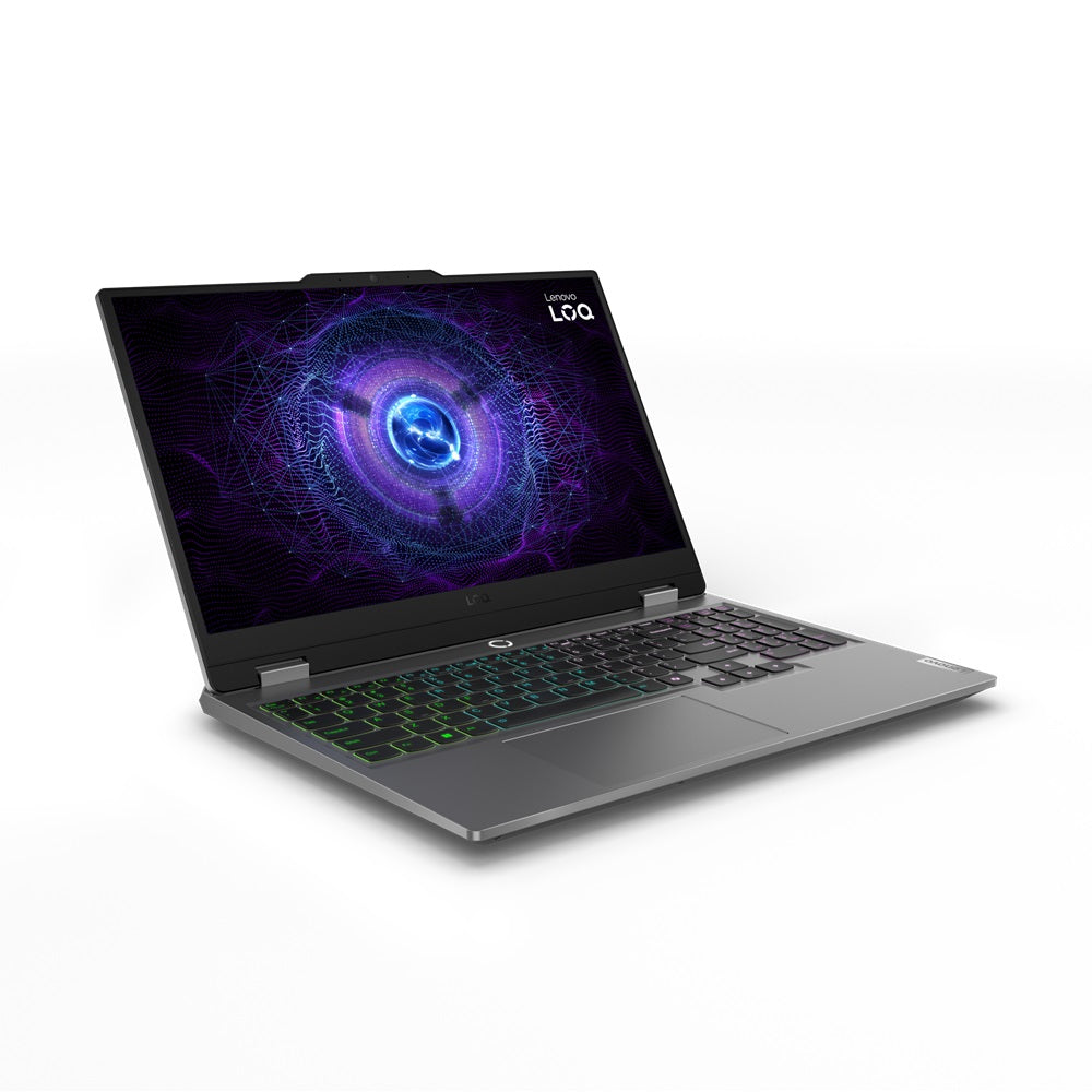 Lenovo LOQ 15IRX9 Gaming Laptop, i7-13650HX, 6GB RTX3050, 16GB RAM, 512GB NVMe, 144Hz FHD 15.6″, DOS, Grey