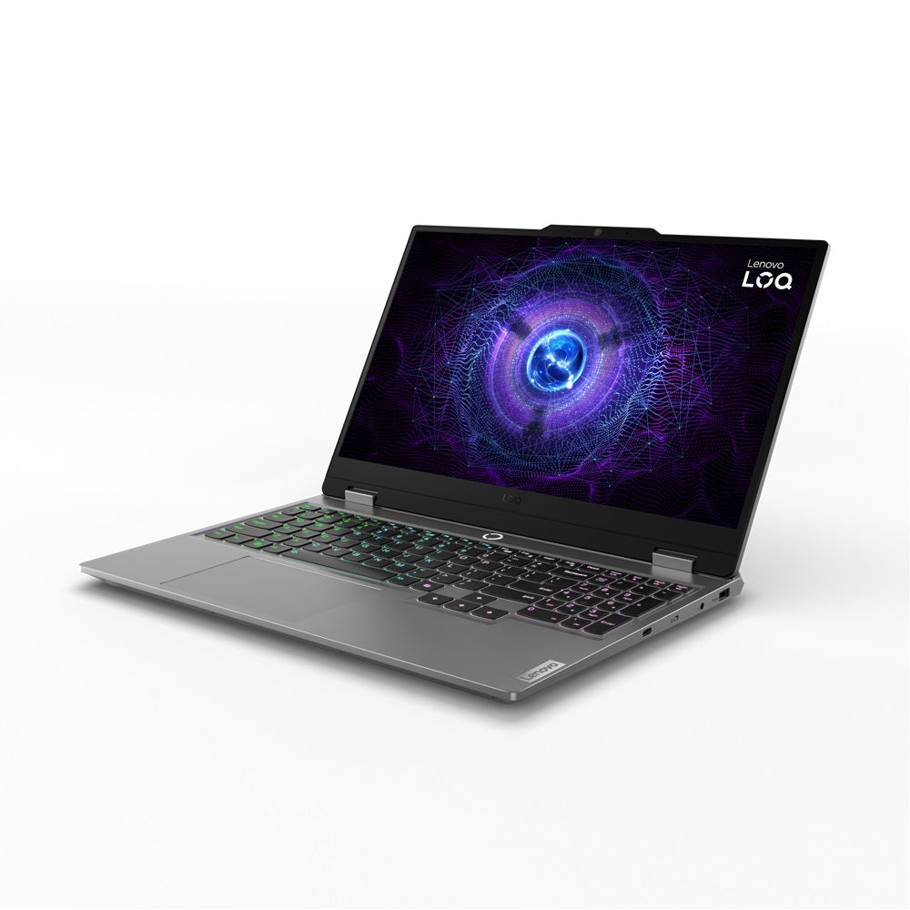 Lenovo LOQ 15IRX9 Gaming Laptop, i7-13650HX, 6GB RTX3050, 16GB RAM, 512GB NVMe, 144Hz FHD 15.6″, DOS, Grey