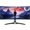 Lenovo Legion R34w-30 - 34" WQHD Curved / 0.5ms / Up to 180Hz / HDMI 2.1 / DP 1.4 / Speaker / Eyesafe / Raven Black - Gaming Monitor