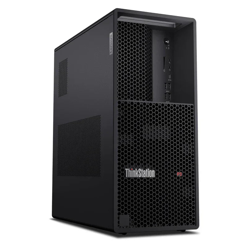 Lenovo ThinkStation P3 Tower - i9-14900K 3.2GHz / 24-Cores / 64GB / 512GB (NVMe M.2 SSD) / NVIDIA T400 4GB VGA / Win 11 Pro / 3YW - Workstation