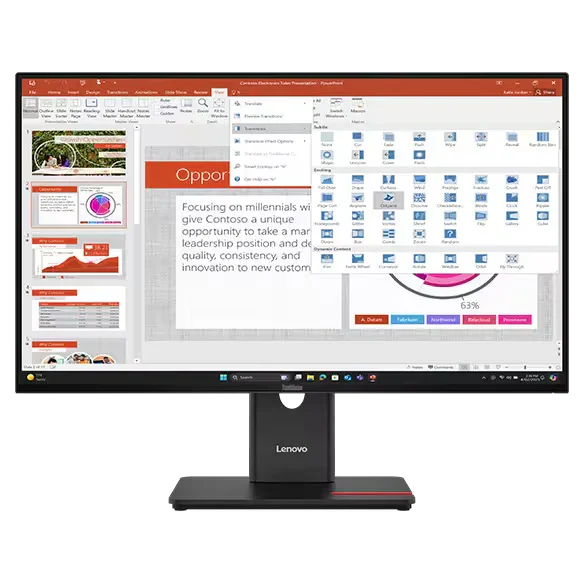 Lenovo ThinkVision T27-40 27" FHD 120Hz 3YW Monitor