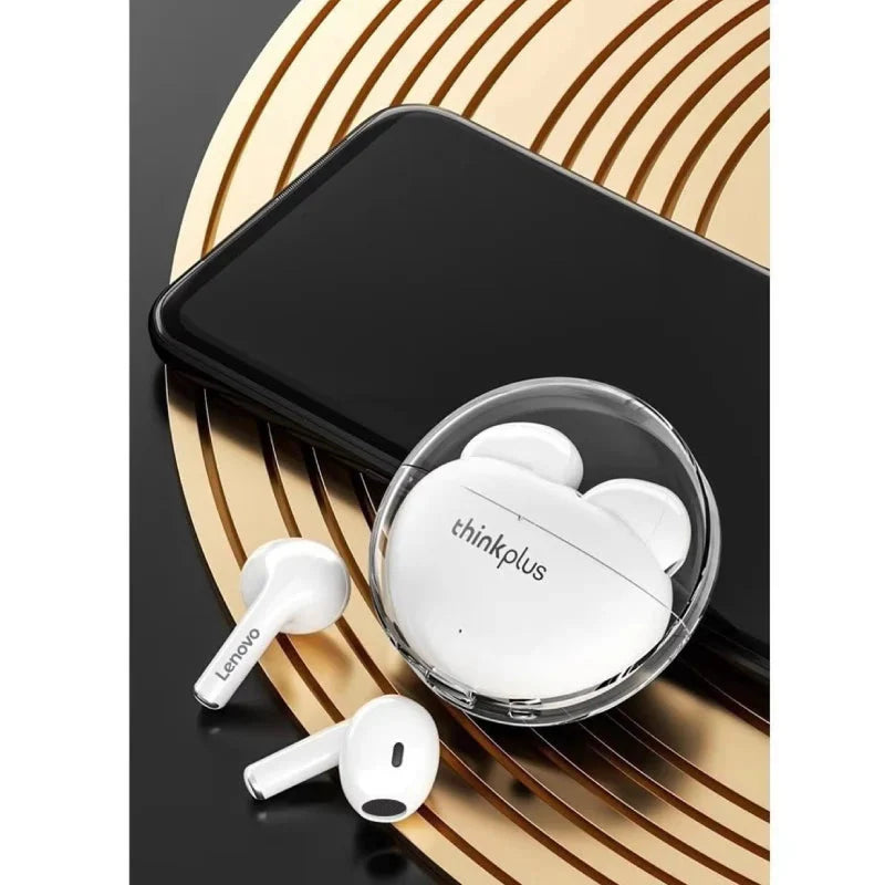 Lenovo Thinkplus Live Pods LP80 pro Wireless Earbuds - White
