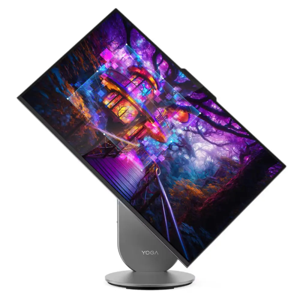 Lenovo Yoga 10 AIO AI PC - Ultra 9 285H / 32GB / 1TB (NVMe M.2 SSD) / 27" QHD (2560x1440) IPS / RTX 4050 6GB GDDR6 / Win 11 Pro / Arabic/English / 1YW / Luna Grey - Desktop