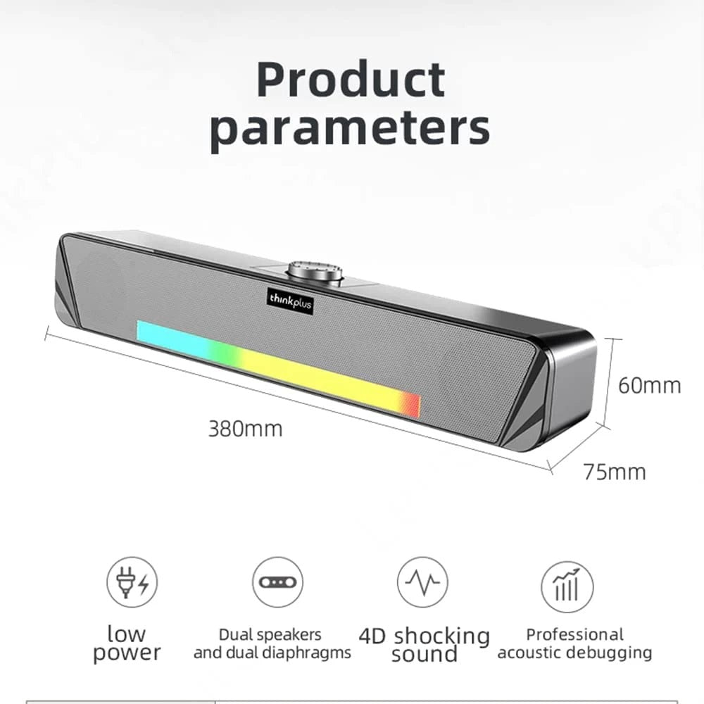 Lenovo thinkplus Desktop Sound Bar Speaker