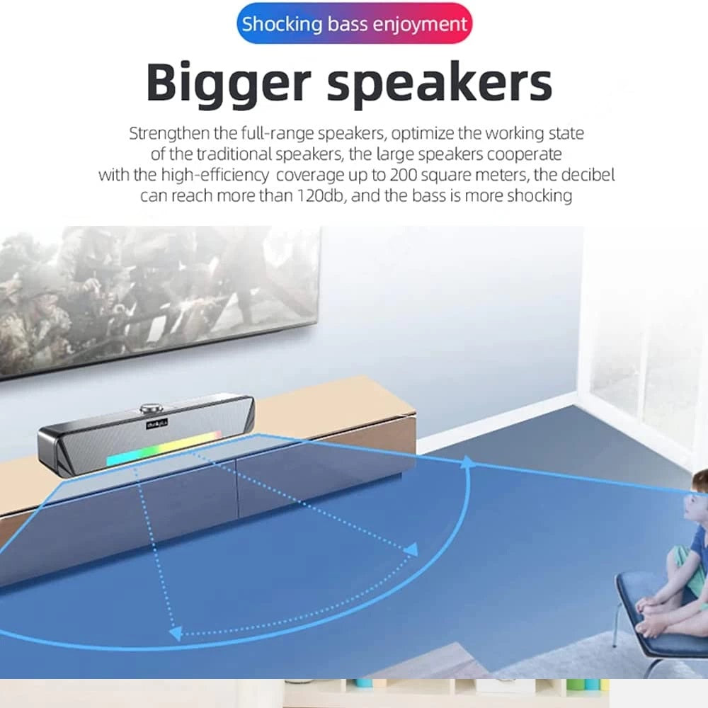 Lenovo thinkplus Desktop Sound Bar Speaker