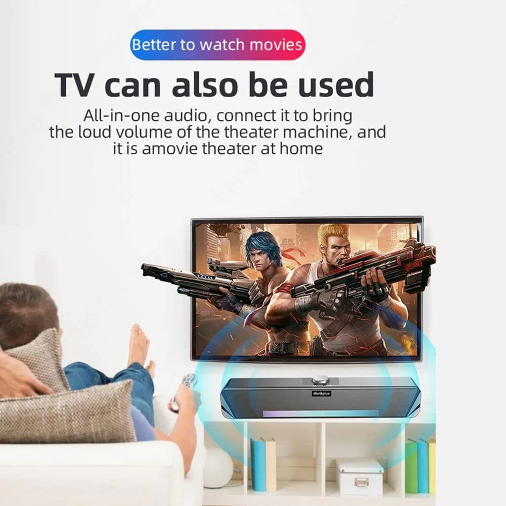 Lenovo thinkplus Desktop Sound Bar Speaker