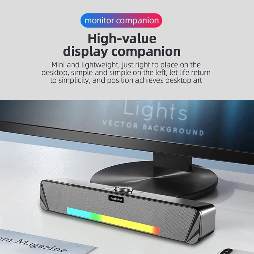 Lenovo thinkplus Desktop Sound Bar Speaker