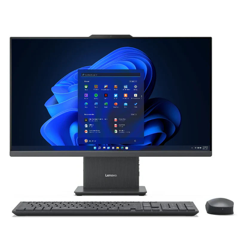 Lenovo IdeaCentre 27 Gen 9 AIO PC - i7 / 8GB / 512GB (NVMe M.2 SSD) / 27" FHD Non-Touch / Win 11 Pro / Arabic/English / 1YW / Cloud Grey - Desktop