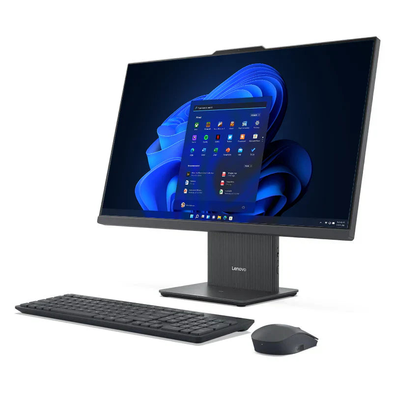 Lenovo IdeaCentre 27 Gen 9 AIO PC - i7 / 8GB / 512GB (NVMe M.2 SSD) / 27" FHD Non-Touch / Win 11 Pro / Arabic/English / 1YW / Cloud Grey - Desktop