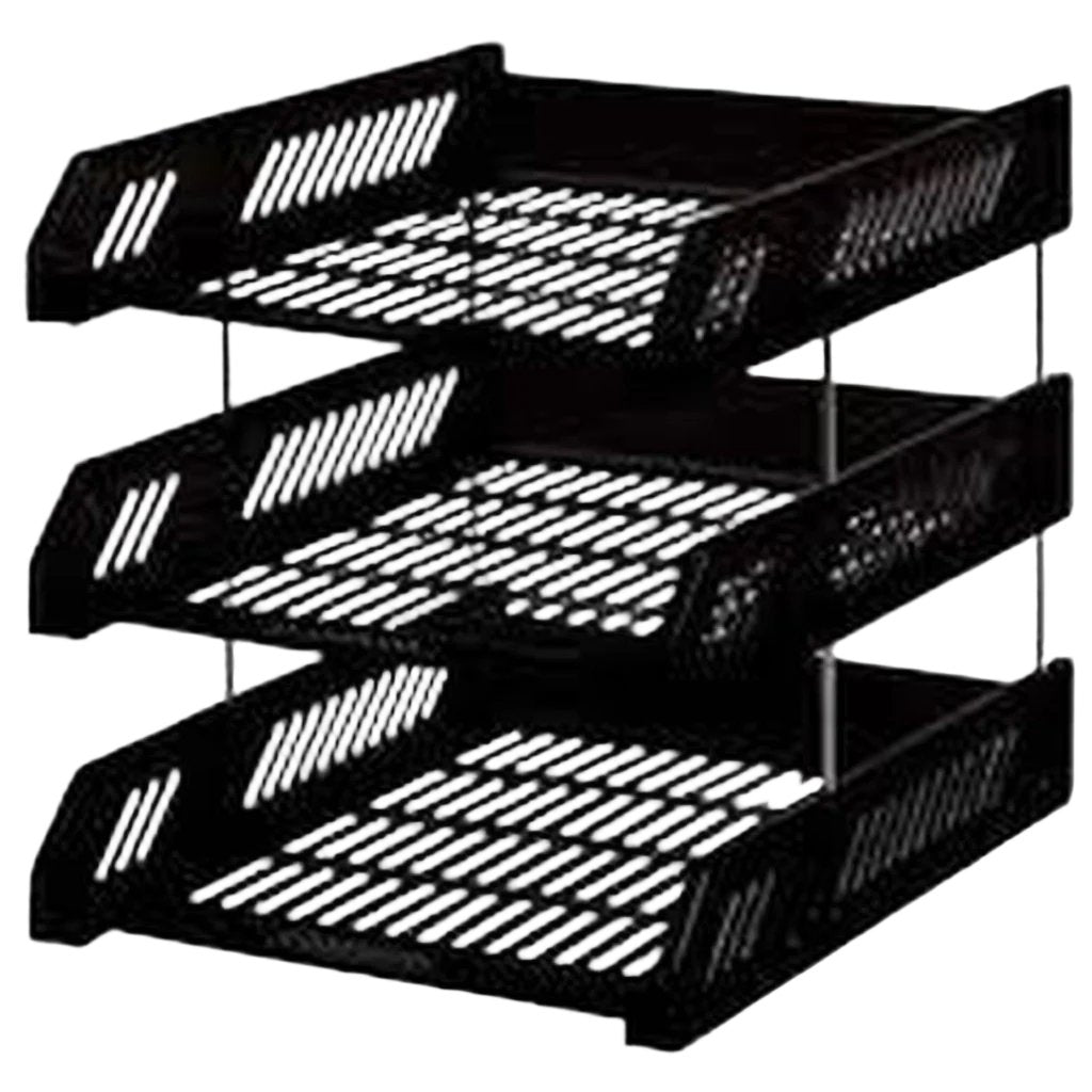 Letter Tray Plastic 3 Tier