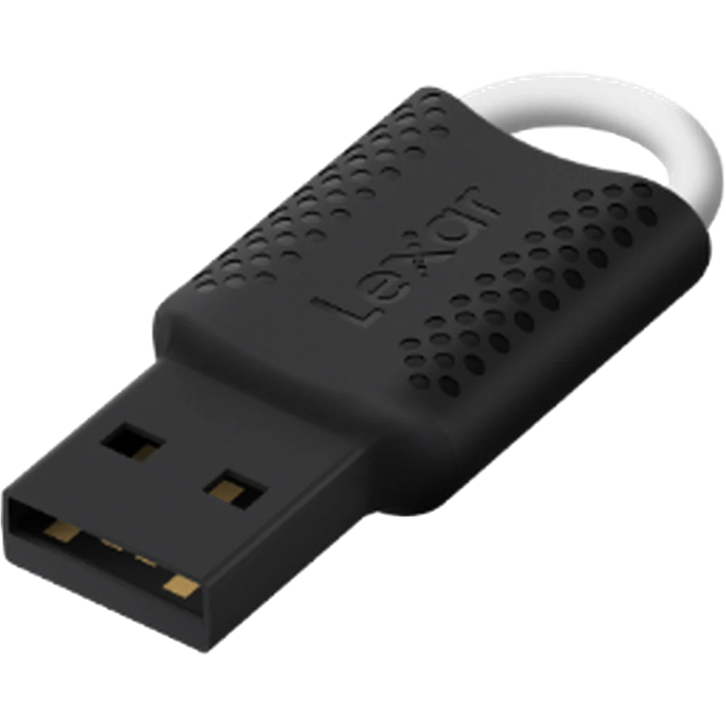 Lexar 16Gb Jumpdrive V40 Usb 2.0 Flash Drive - Black