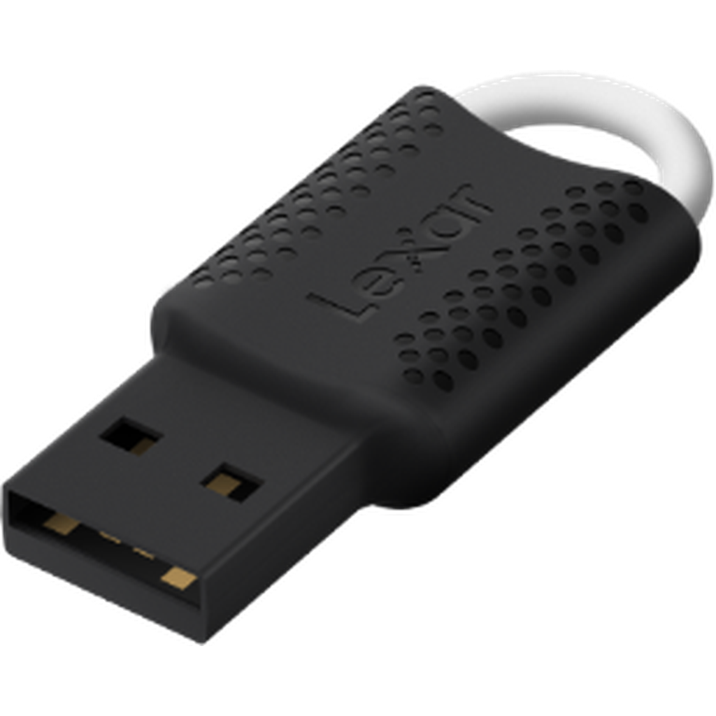 Lexar 64Gb Jumpdrive V40 Usb 2.0 Flash Drive Black