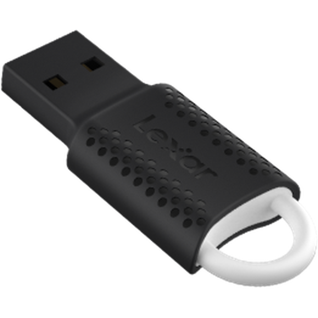 Lexar 64Gb Jumpdrive V40 Usb 2.0 Flash Drive Black