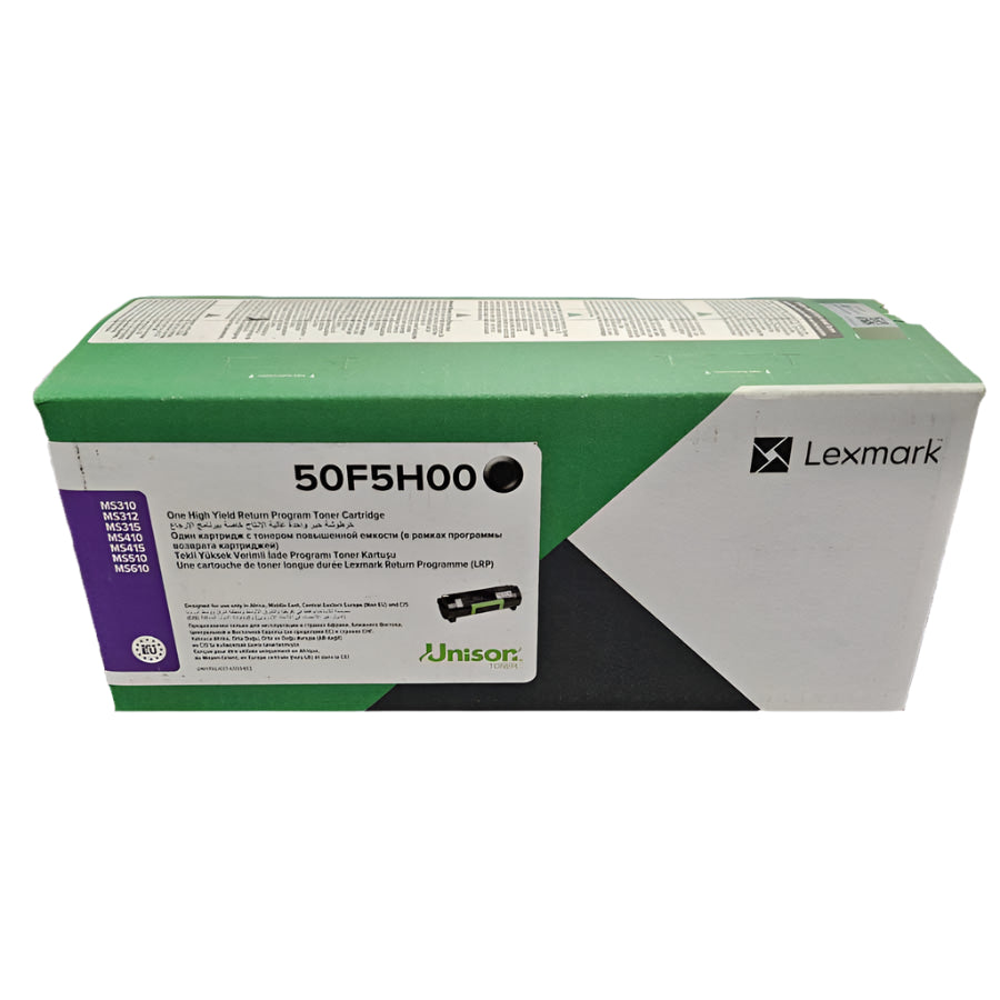 Lexmark 505 High Yield Toner Cartridge - Black