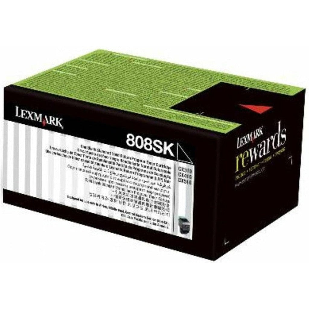 Lexmark 808Sk Black Toner Cartridge