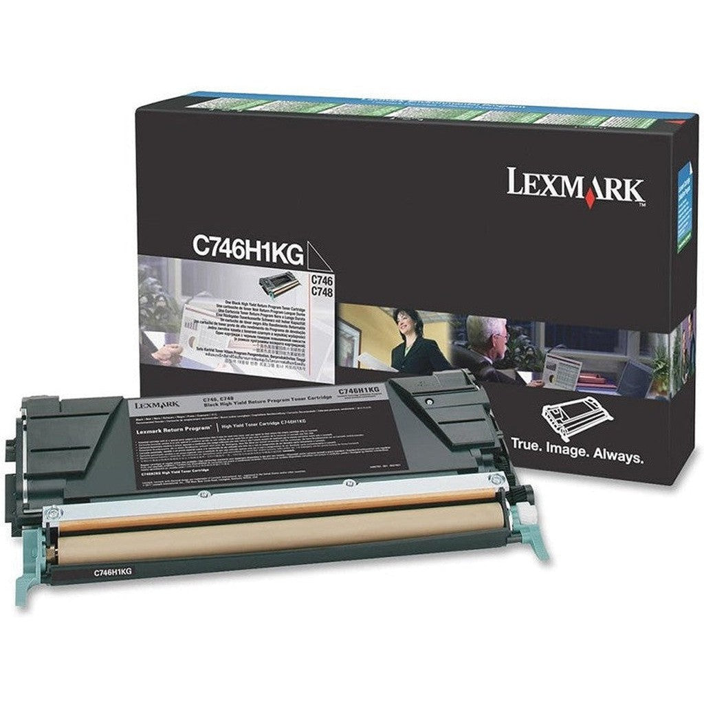 Lexmark C746 Black Toner Cartridge (C746H1Kg)
