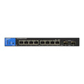 Linksys LGS310MPC - 8-Ports Ethernet / 2-Ports SFP / Managed / Gigabit / PoE+ / Desktop - Switch