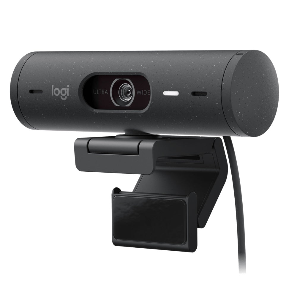 Logitech BRIO 500 USB-C FHD Webcam – Graphite