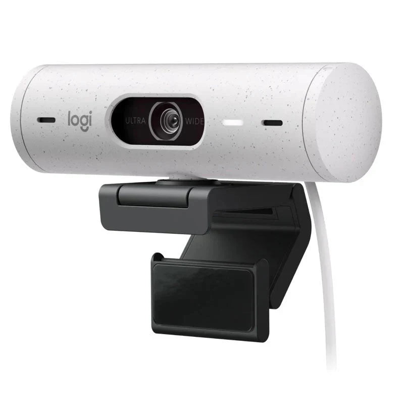 Logitech Brio 500 HD Webcam - 60 fps / USB-C / wired / Off White
