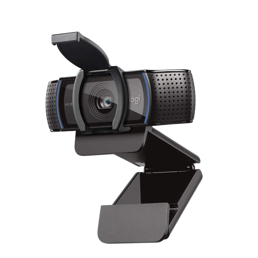 Logitech C920S Pro HD Webcam - 1080p / 30fps / USB 2.0 / Black - Webcam
