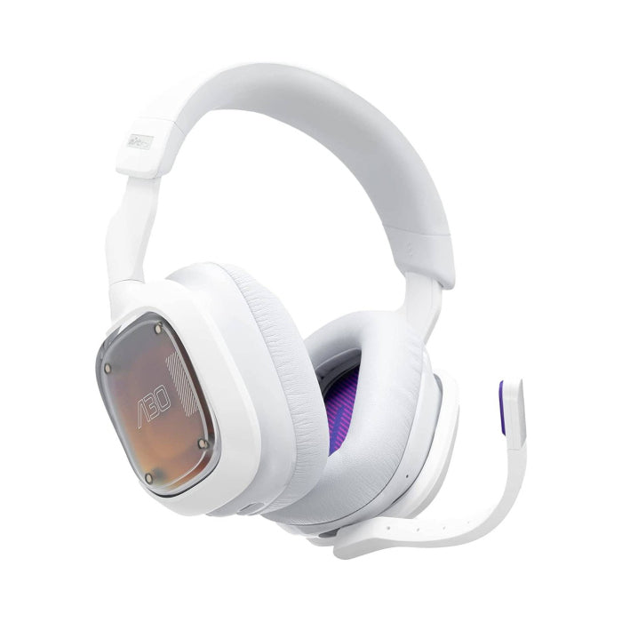 Logitech G Astro A30 PlayStation 5 Wireless Gaming Headset - White/Purple
