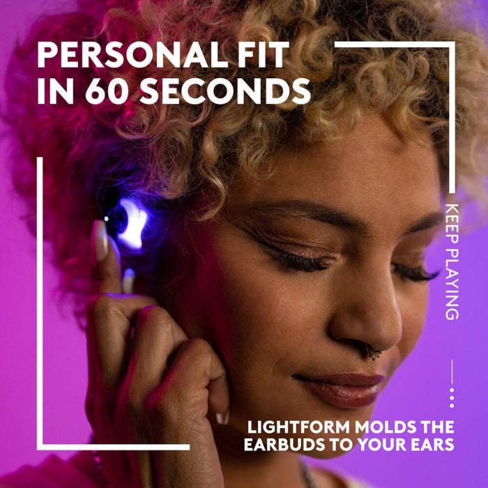 Logitech G FITS True Wireless Gaming Earbuds Black