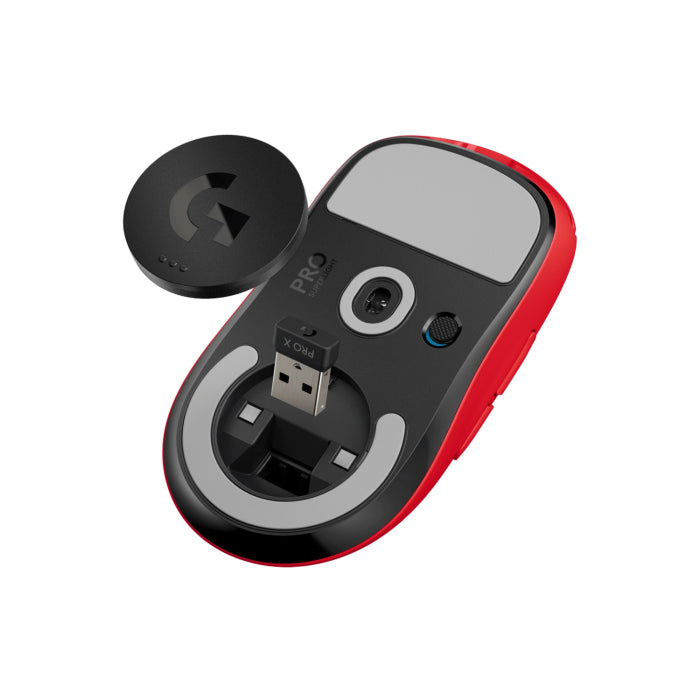 Logitech G PRO X SUPERLIGHT Wireless Gaming Mouse - Red