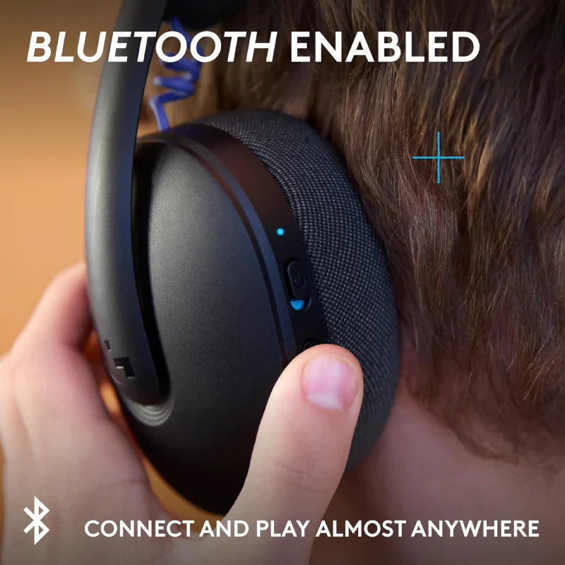 Logitech G325 LIGHTSPEED Wireless Gaming Headset - Bluetooth 5.2 / USB-C to USB-A / Black