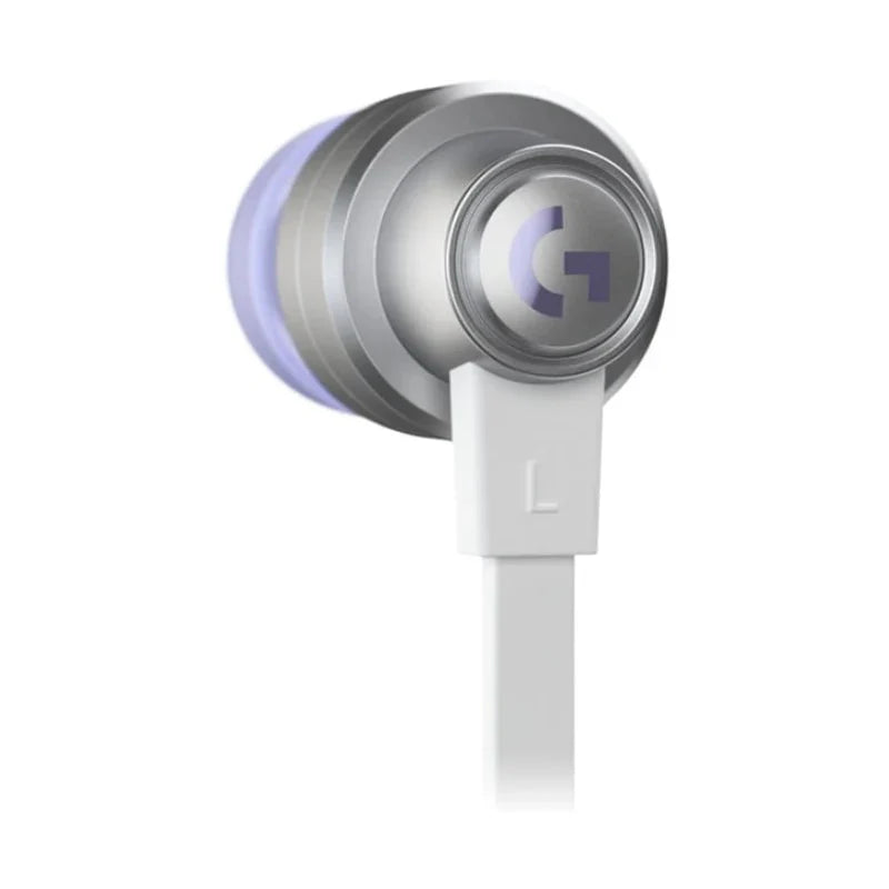 Logitech G333 Gaming Earphones - Wired / 3.5 MM / White