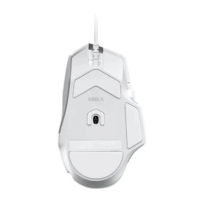 Logitech G502X Gaming Mouse- Wired / USB-A / White