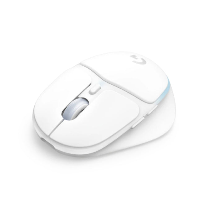 Logitech G705 Customizable Light synch RGB Lighting, Lightspeed Wireless/Bluetooth/Wired Lightweight Gaming Mouse For PC & Mac - White Mist