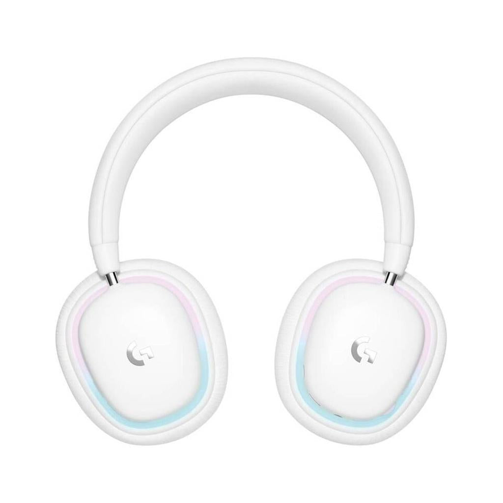 Logitech G735 LIGHTSPEED Wireless/Bluetooth/Wired Gaming Headset With detachable Mic, 16 Hours Battery 20 Meters Range - Off White
