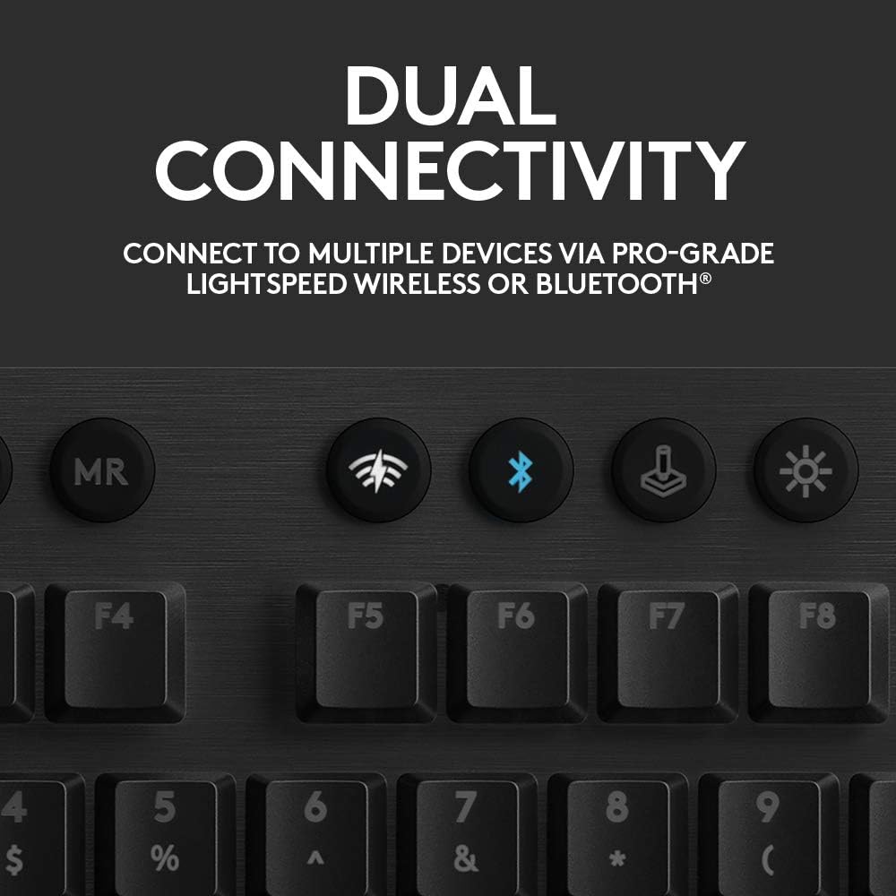 Logitech G915 LIGHTSPEED Mechanical Gaming Keyboard - Wireless / RGB / Clicky