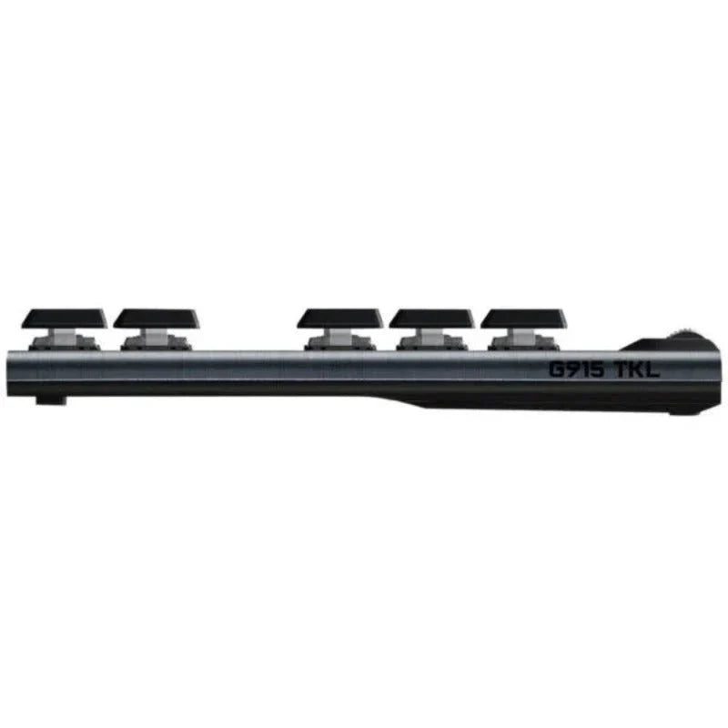 Logitech G915 TKL Tenkeylees Light Speed Wireless RGB Mechanical Gaming Keyboard / Clicky - Black