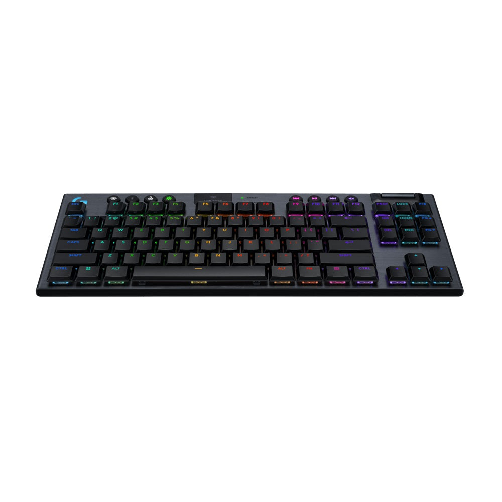 Logitech G915 X LIGHTSPEED TKL – Clicky – Wireless RGB Mechanical Gaming Keyboard. Black