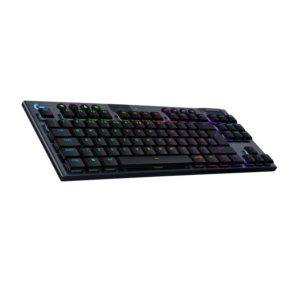 Logitech G915 X LIGHTSPEED TKL – Clicky – Wireless RGB Mechanical Gaming Keyboard. Black