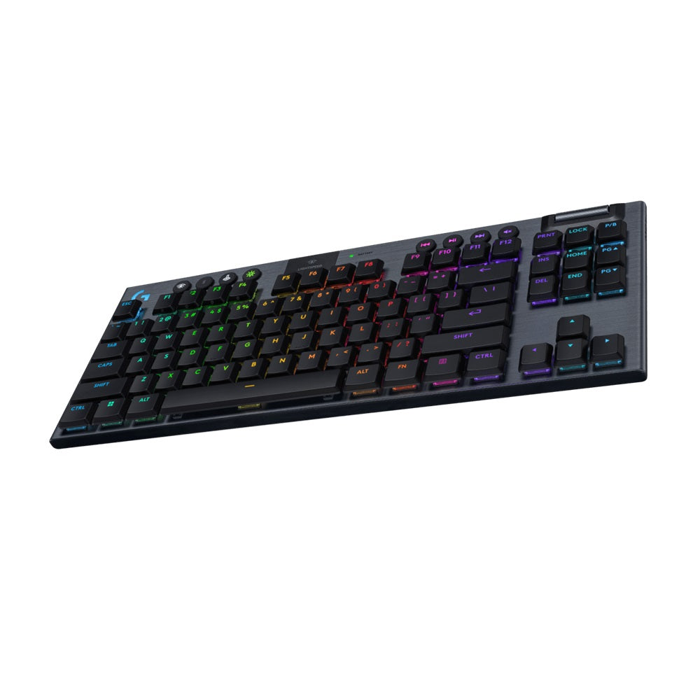 Logitech G915 X LIGHTSPEED TKL – Clicky – Wireless RGB Mechanical Gaming Keyboard. Black