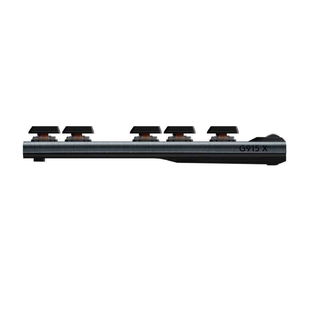 Logitech G915 X LIGHTSPEED TKL – Clicky – Wireless RGB Mechanical Gaming Keyboard. Black
