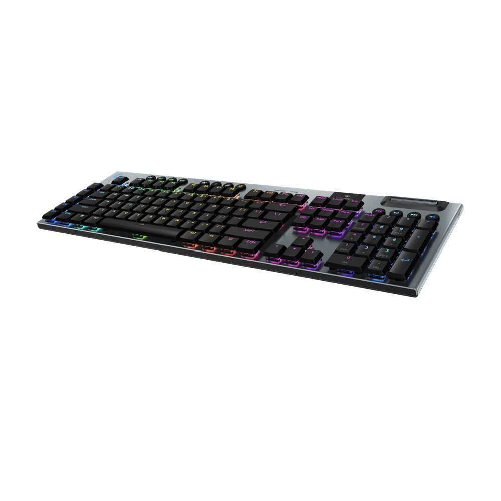 Logitech G915 X – Tactile – LIGHTSPEED Wireless RGB Mechanical Gaming Keyboard. Black