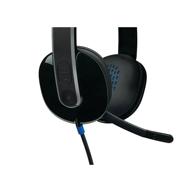 Logitech H540 USB Wired Headset - Wired / USB / Stereo / Black
