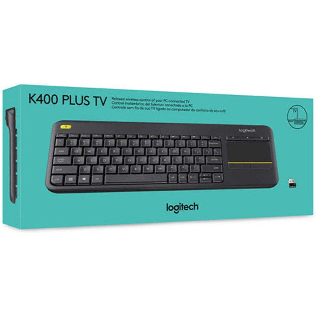 Logitech K400 Plus Wireless Keyboard With Touchpad