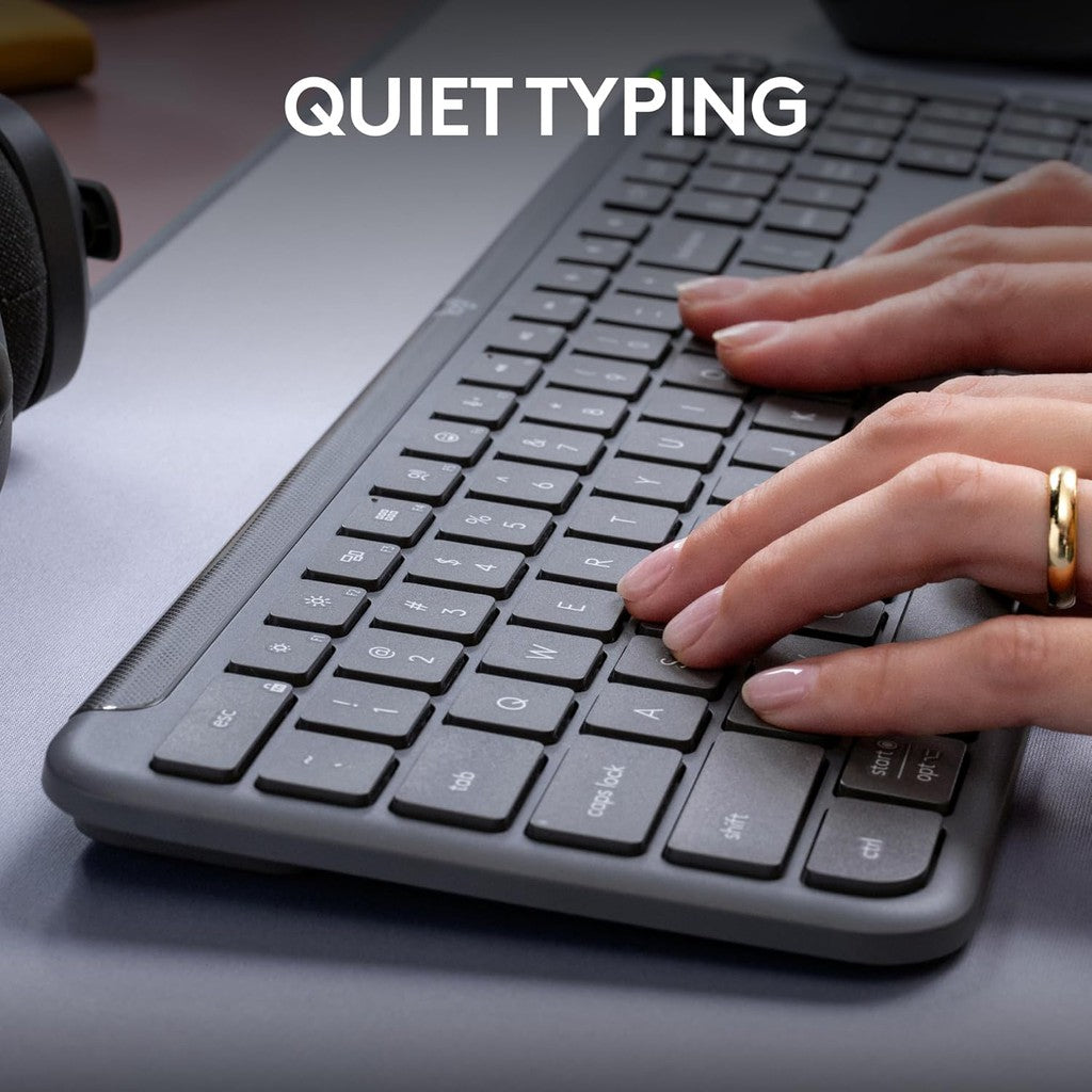 Logitech K950 Bluetooth Keyboard - Arabic/English / Black