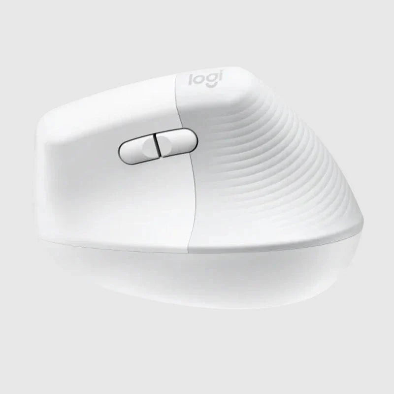 Logitech Lift Bluetooth Vertical Ergonomic Mouse - Off-White