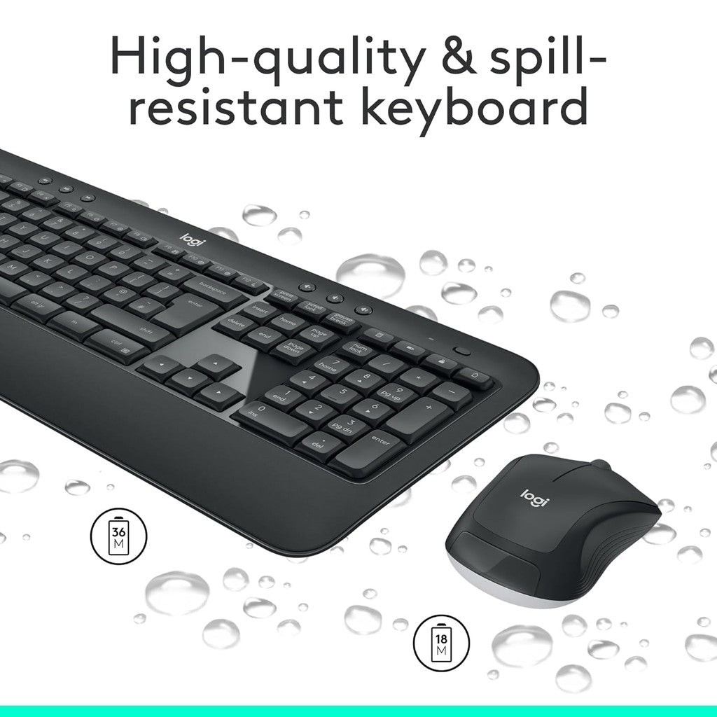 Logitech MK540 Wireless Keyboard and Mouse